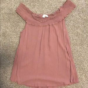off the shoulder top